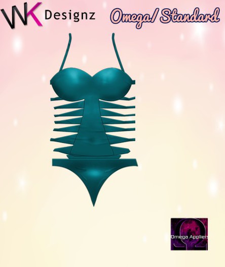 wk teal bathing suit  omega/standard