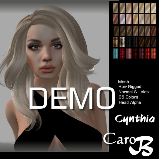 Caro B Hair CYNTHIA multi -DEMO