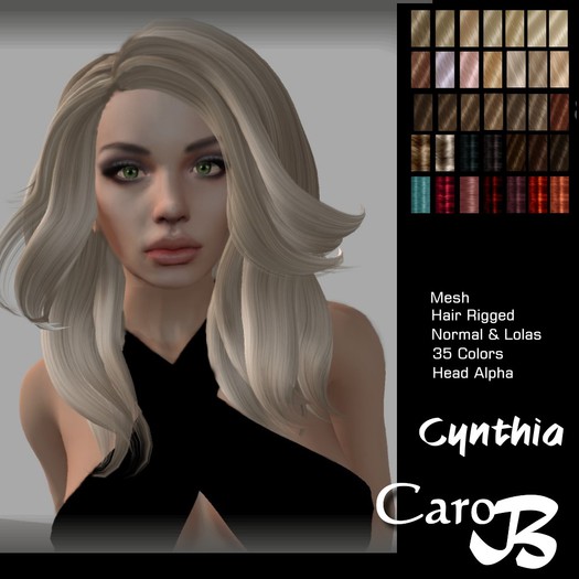 Caro B Hair CYNTHIA multi