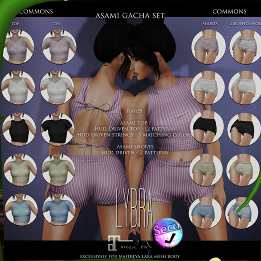 !:Lybra:! Asami Tee Blue