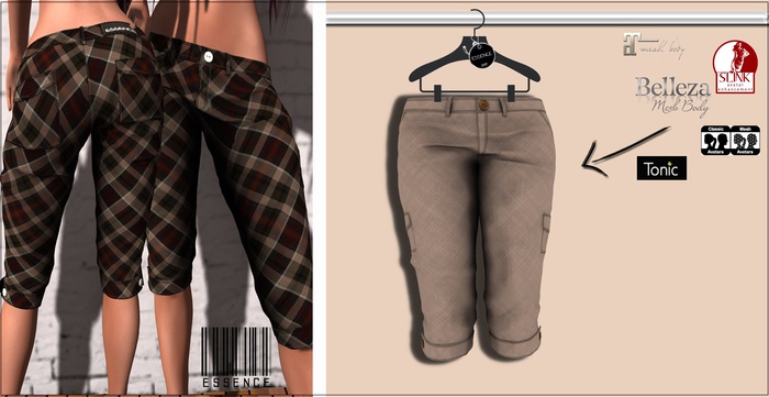 :ESSENCE:CAPRI CARGO CAQUI