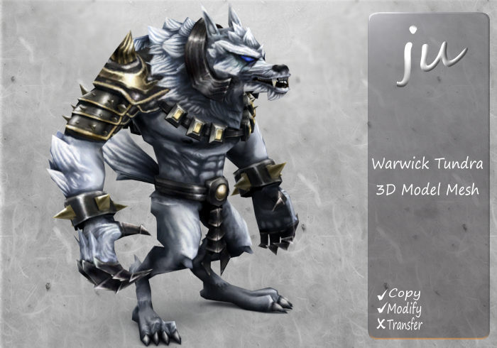 JU Warwick Tundra 3D Model Mesh