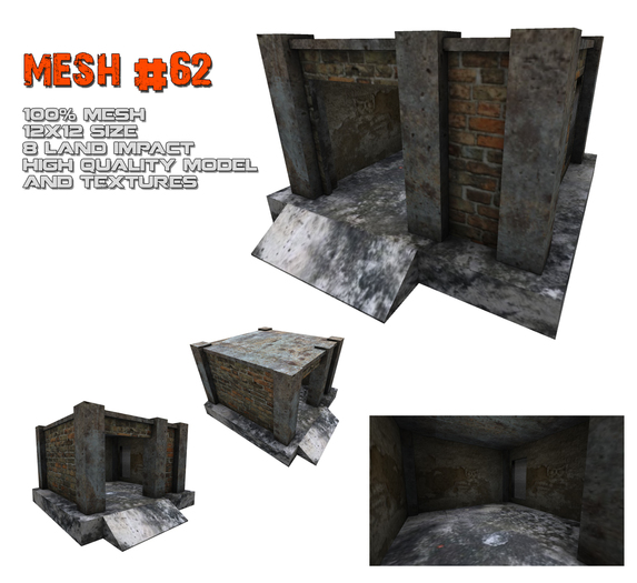 [SL]Mesh Building #62 COPY (boxed)