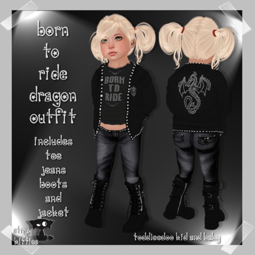 Sk's Born to Ride Dragon Outfit