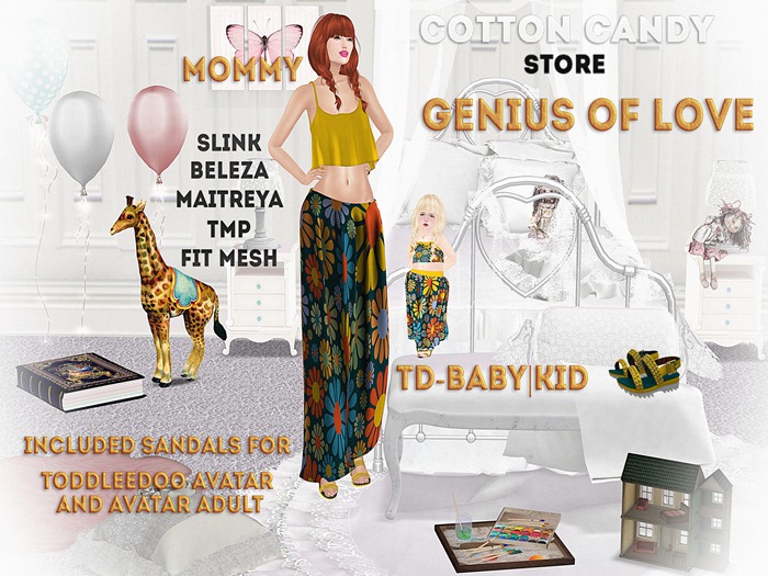 *- Cotton Candy-* Genius  Of Love