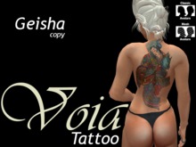 Voia Tattoo Geisha