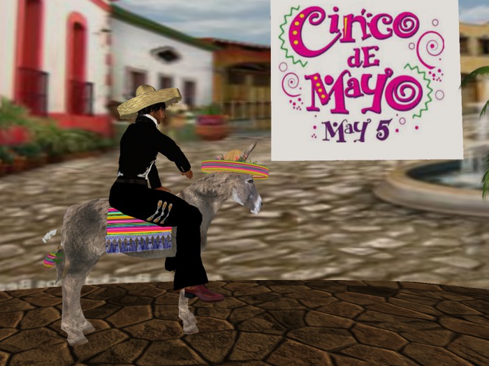 TusK Fiesta Mariachi Donkey, ( wear me )  (Boxed)