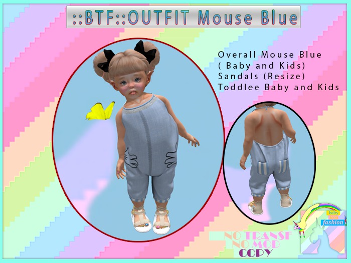 ::BTF::OUTFIT Mouse Blue