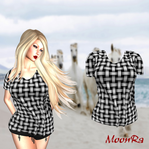 Moon® Black Tshirt