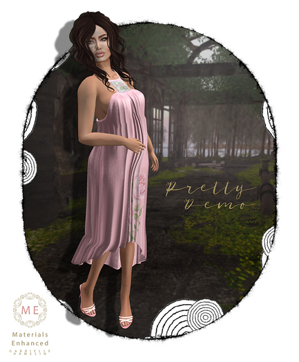 .::Pretty Demo::. Summer Dress - Pink Rose Meridian