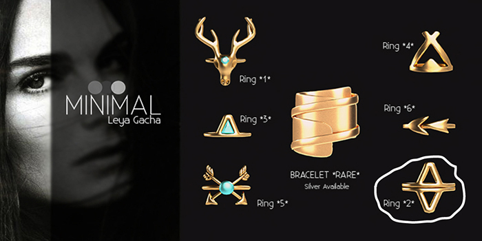 MINIMAL - Leya Ring *2* -Silver-