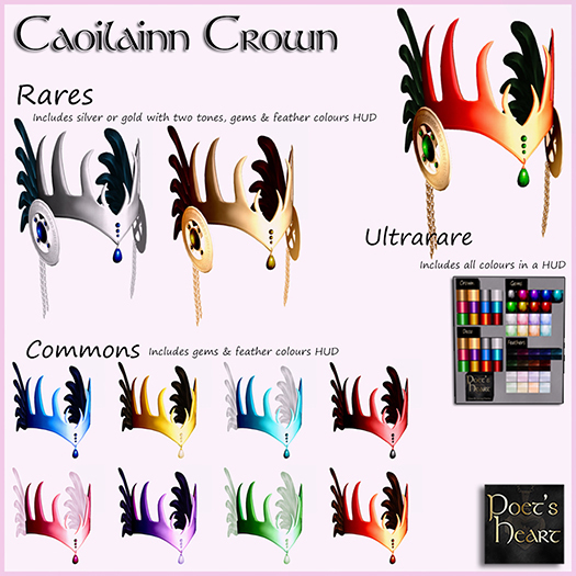 Poet's Heart - Caoilainn Crown - Magic COMMON