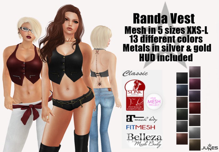 JUNES Randa Vest with HUD