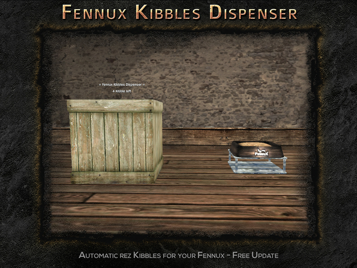 (TeS) Fennux Kibbles Dispenser - 1.0 - BoX (Wear Me)