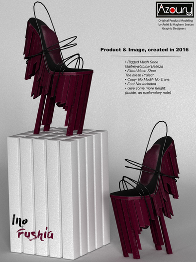 AZOURY - Ino Shoe [Fuschia]