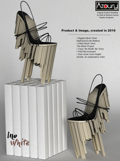 AZOURY - Ino Shoe [White]