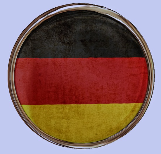 :::ChicChica::: Germany Flag Pin
