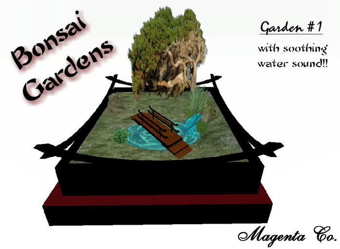 (Magenta Co.)Bonsai Garden #1