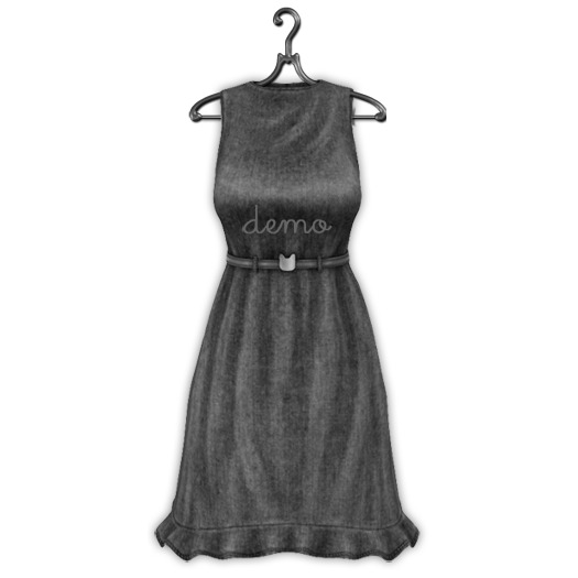 {sallie} My Kitty Denim Dress DEMO