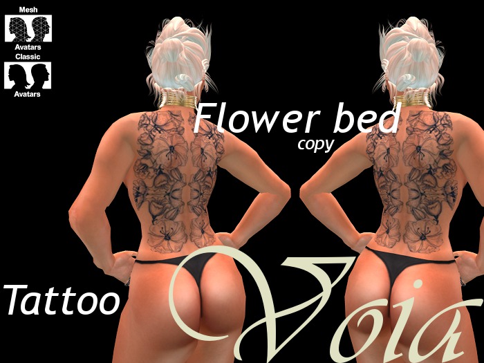 Voia Tattoo Flower bed