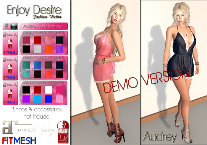 =ED= Audrey Cami Romper - DEMO