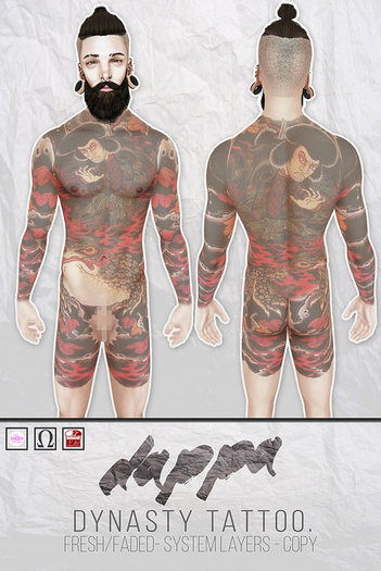 DAPPA - Dynasty Tattoo. [WEAR ME]