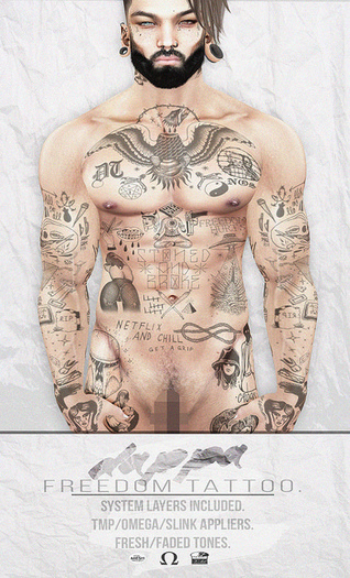 DAPPA - Freedom Tattoo.