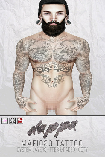 DAPPA - Mafioso Tattoo. [WEAR ME]