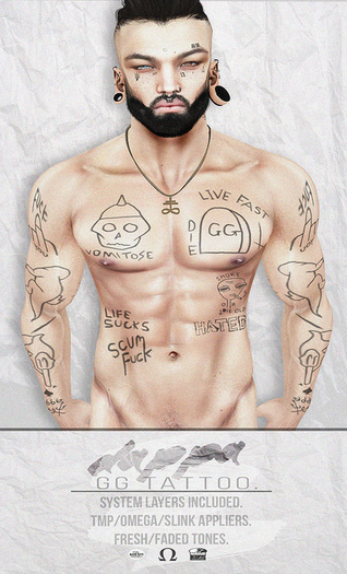 DAPPA - GG Tattoo. [BOXED]