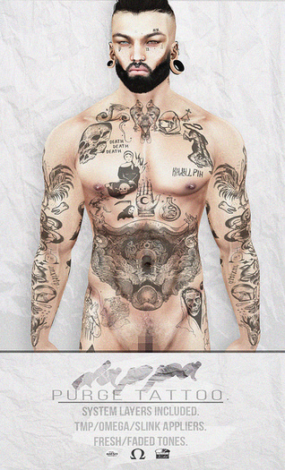 DAPPA - Purge Tattoo. [BOXED]