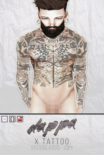 DAPPA - X Tattoo. 