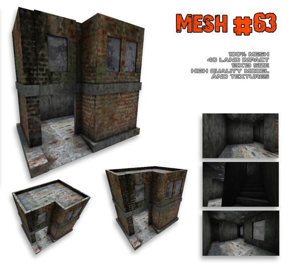 [SL]Mesh Building #63 - FREE