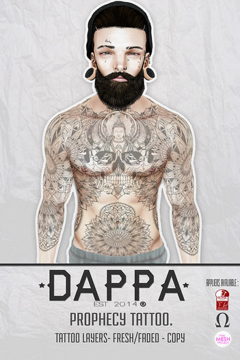DAPPA - Prophecy Tattoo.