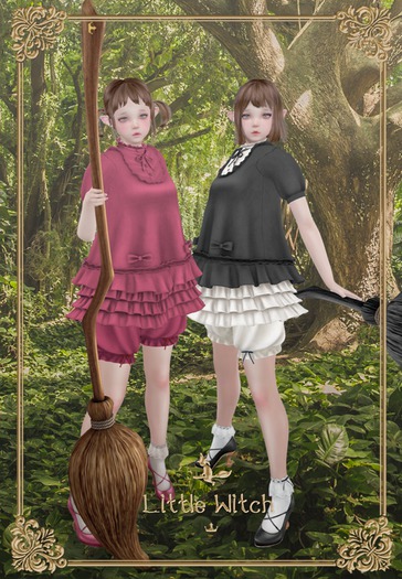 {sallie} Little Witch Dress - white