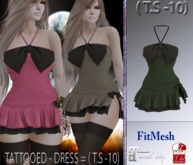 TATTOOED - DRESS = ( T.S -10)