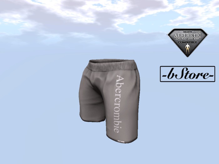-bStore- Aesthetic AF Short Grey