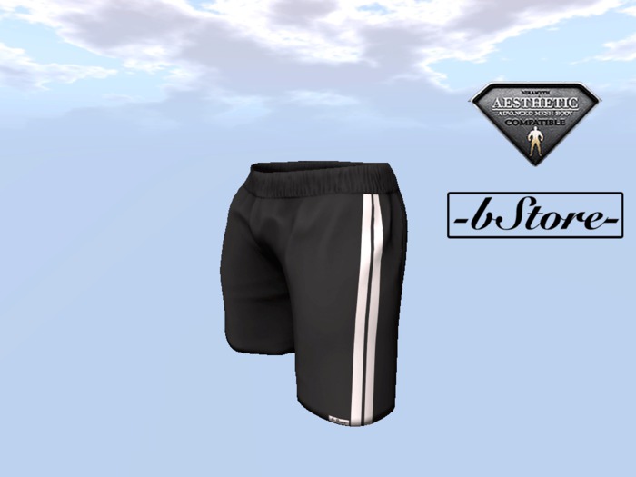 -bStore- Aesthetic Short Black