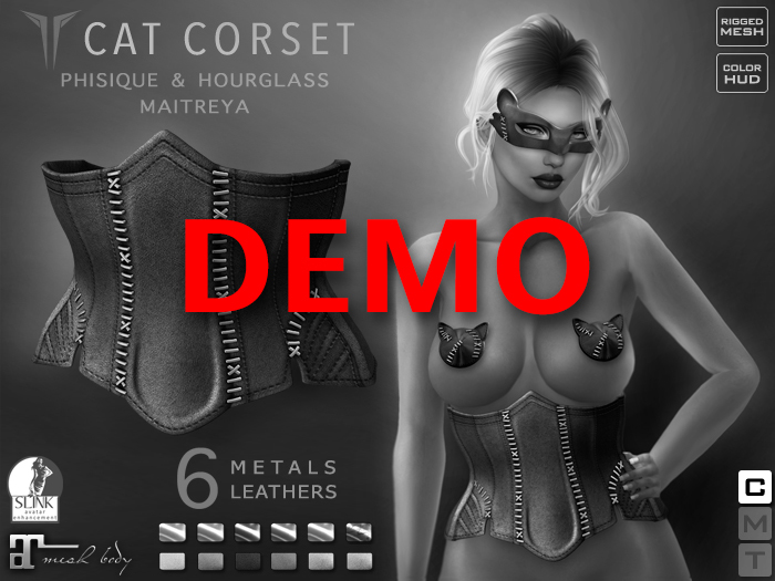 **RE** Cat Corset - DEMO