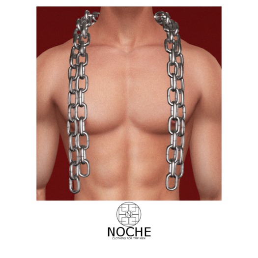 [NOCHE] Shoulder Chains Silver (unpacked)