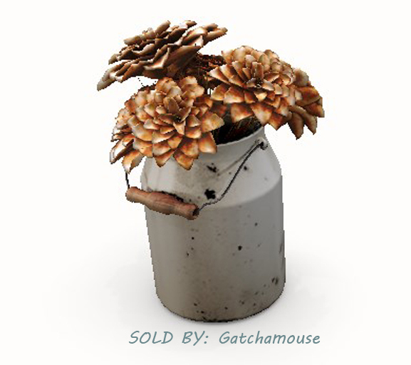 dust bunny . dahlia jug