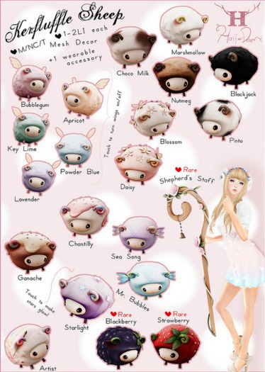 +Half-Deer+ Kerfluffle Sheep - Lavender