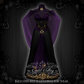 [CC Co.] Jael - Gown - Noir Amethyst