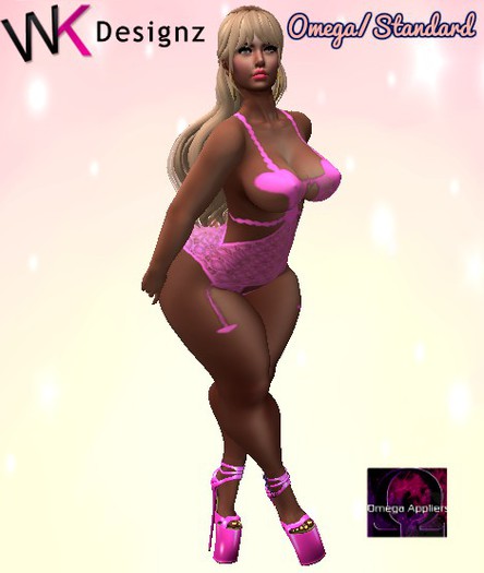 wk pink lingerie omega/standard