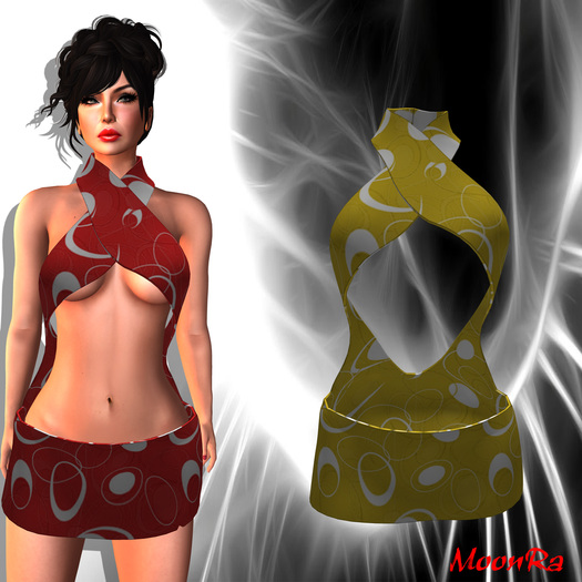 Moon® Modern Yellow Mini Dress