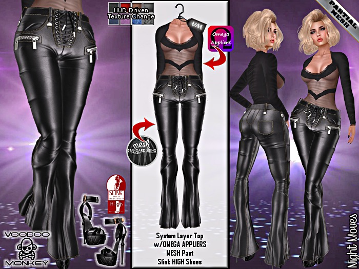 Night Moves - Complete Outfit ::VoodooMonkey::