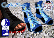 .: MB :. SLINK Men's Feet  Sandal Sneaker Cookie Monster