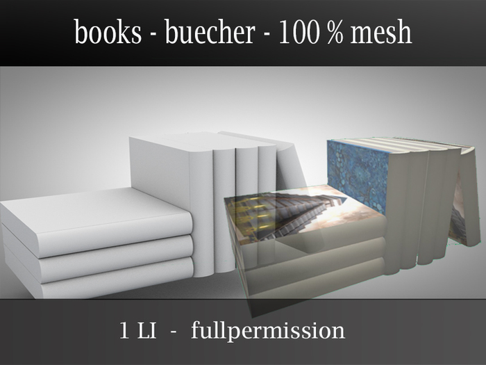 books - buecher  - mesh - builder edition