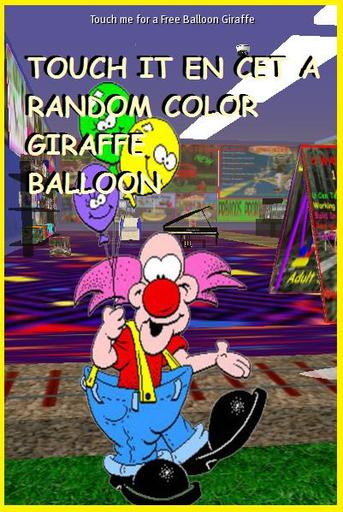Balloon Giraffe BOXET