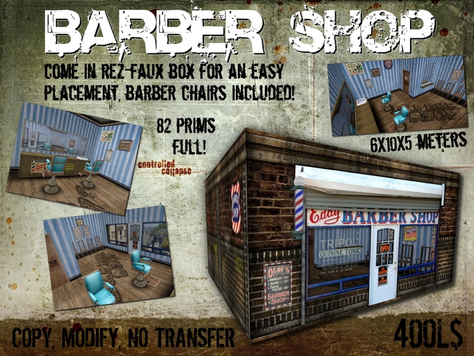 =CDP= BARBER SHOP 