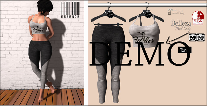 :ESSENCE: High Waist Legging 'DEMO